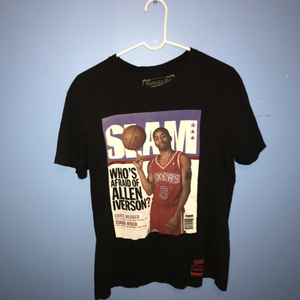Slam Magazine Mitchell and Ness Tee